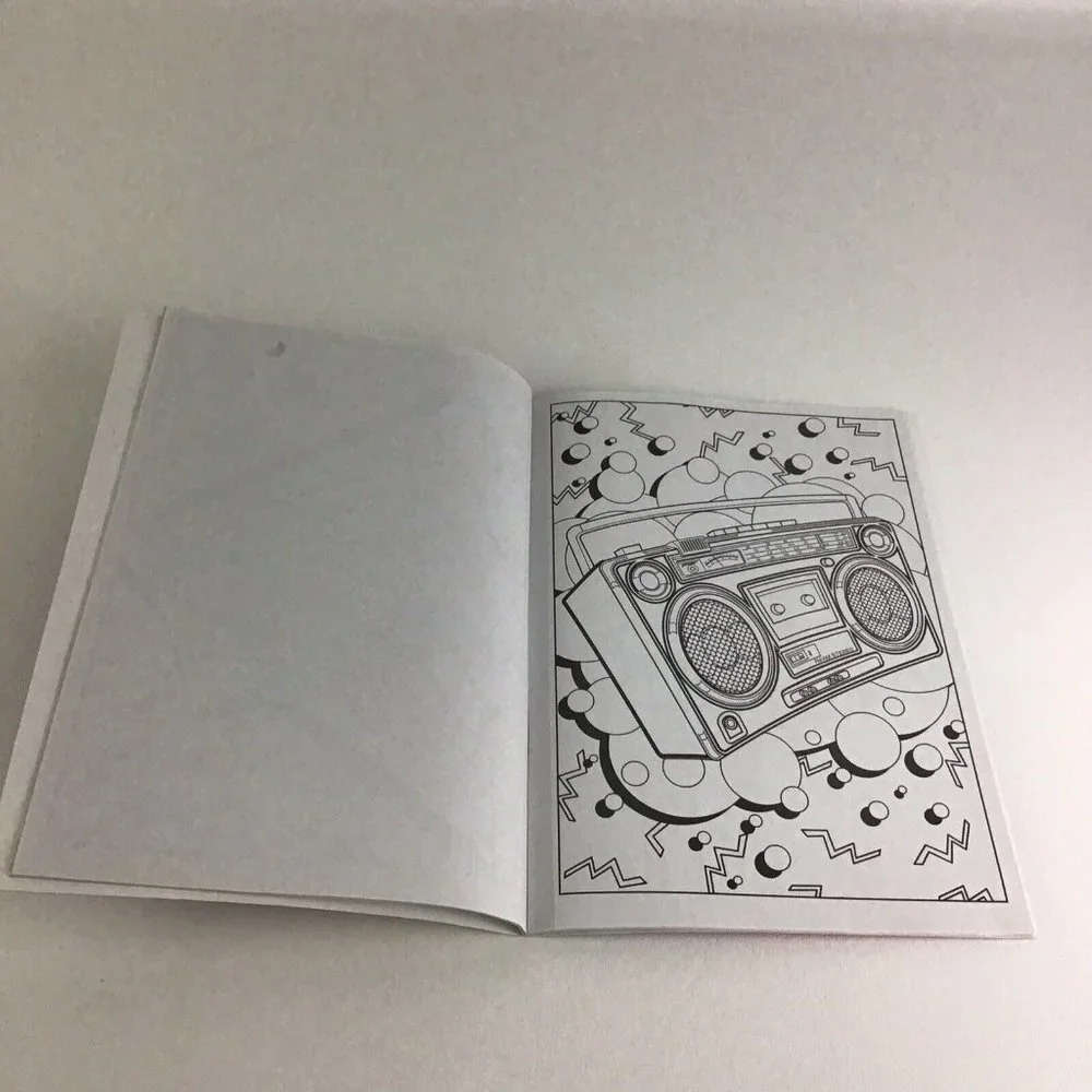 80's Ultimate Party Bundle Coloring Book What Ever Napkins Awesome Plates New